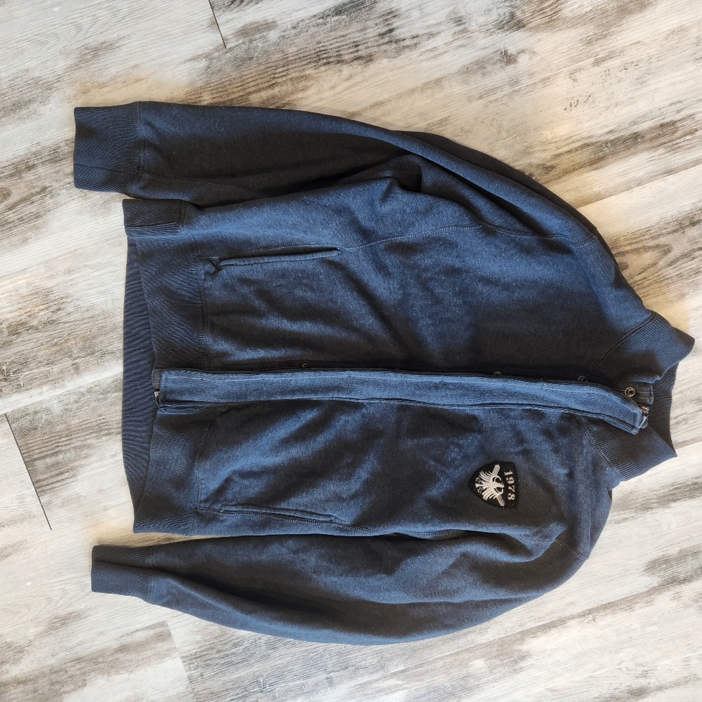 MENS ZIP UP INDUSTRY SUPLLY CO JACKET Size Large
